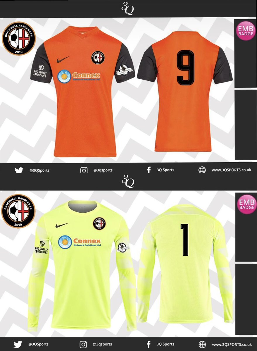 New kit on order for 24-26🔥 

Thank you again to our sponsors 👏🏻 

Connex Network Solutions Ltd 
Luc Dwelly Landscapes
Village Barbers of Sunninghill