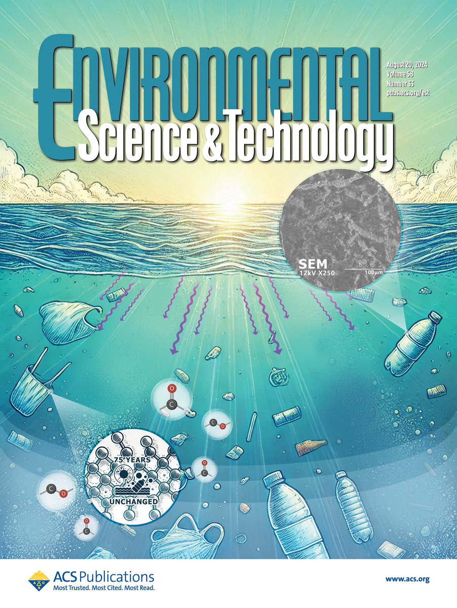 Xiangtao Jiang (@xiangtaoj) on Twitter photo Excited to share my new publication on the resistance of plastics to photodegradation in the marine environment! 🌊☀️🧩Check out the full study now!
pubs.acs.org/doi/10.1021/ac…
#MyACSCover #PlasticResearch
#Microplastics <a href="/ACS4Authors/">ACS for Authors</a> Excited to share my new publication on the resistance of plastics to photodegradation in the marine environment! 🌊☀️🧩Check out the full study now!
pubs.acs.org/doi/10.1021/ac…
#MyACSCover #PlasticResearch
#Microplastics <a href="/ACS4Authors/">ACS for Authors</a>