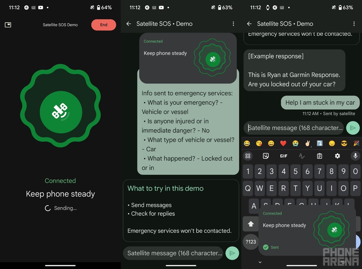 drbeel_techno's tweet image. #Google
تفاصيل ميزة الاتصال عبر الأقمار الصناعية #SatelliteSOS لهواتف جوجل الجديدة #Pixel9