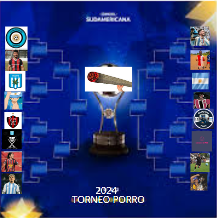 asi quedaron  los duelos del torneo porro