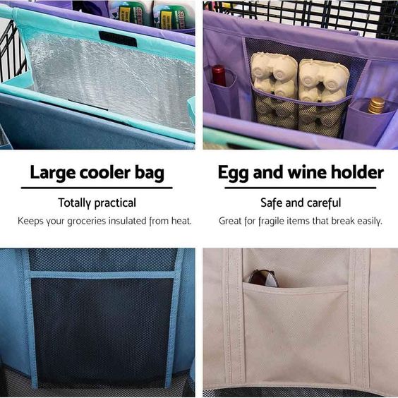 pitango_trolley's tweet photo. The Pitango reusable grocery bags are here to enhance your shopping experience and protect the planet.
With compartments for wine and eggs and an insulated bag that doubles as a cooler, these bags are designed for durability and convenience. https://t.co/jJpxEsWCY1