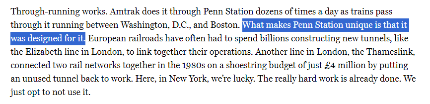 who_shot_jgr's tweet photo. lot to unpack in today's penn station through-running article but this line stood out to me. penn was not just not designed for through-running, it was not designed for commuter trains *at all*, save for some LIRR milk runs https://t.co/mtohVnI1Q8
