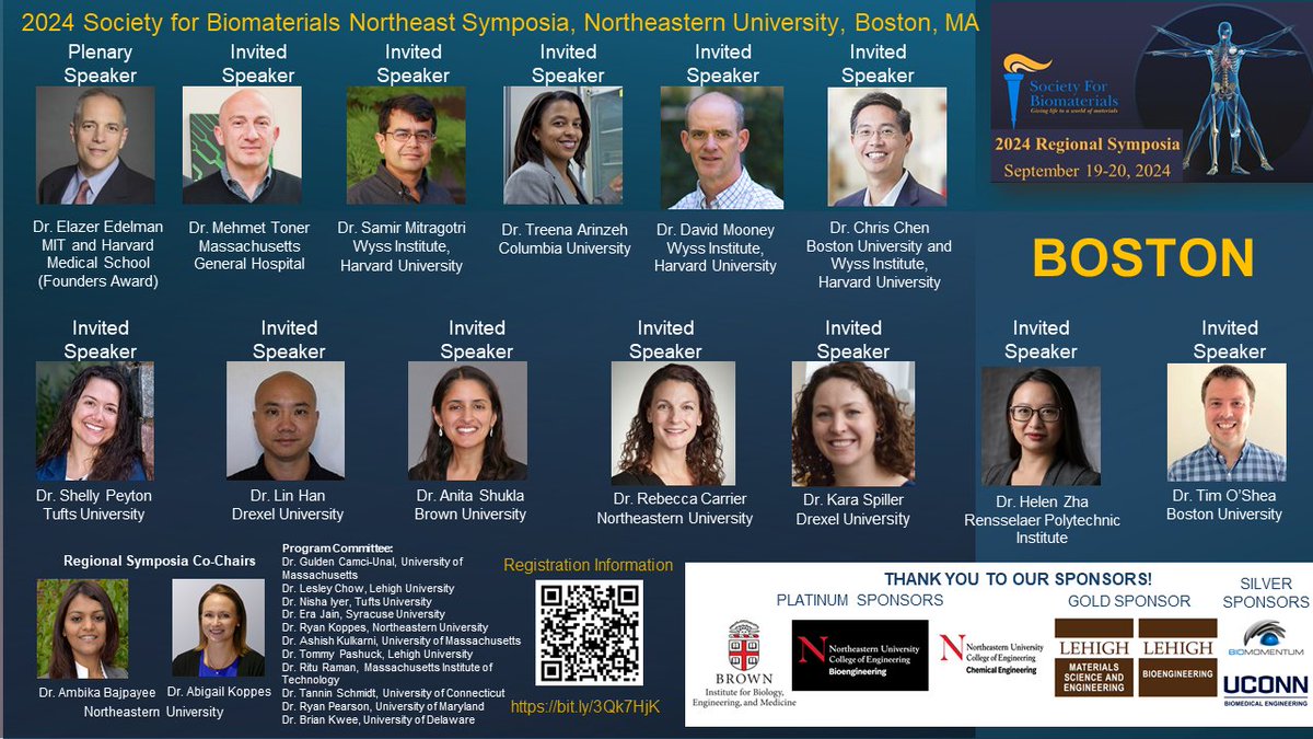 Today is the last day for early bird registration for the 2024 SFB Northeast Symposia. Don't miss it!