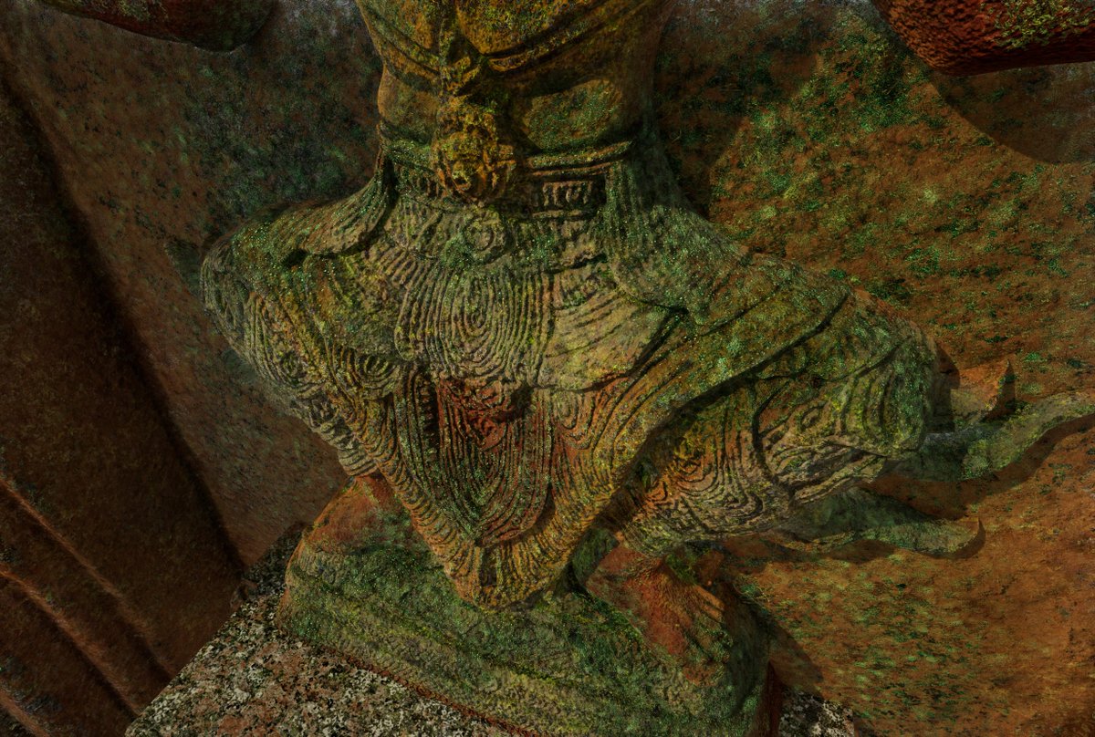 Experimenting on substrate blend layers using Moss &amp; Rocks inside <a href="/UnrealEngine/">Unreal Engine</a> 
Trying to get the most realistic look
#3Dartist #3dart #angkorwat <a href="/jordanbpeterson/">Dr Jordan B Peterson</a> <a href="/lexfridman/">Lex Fridman</a> #zbrush <a href="/Substance3D/">Adobe Substance 3D</a> #nftarti̇st #AIArtwork #IndianFilmFestival #UE5ぷちコン #AnimeArt @PsychdelicPics