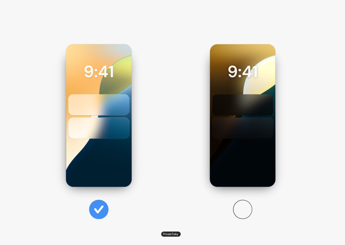 privatetalky's tweet image. Do you prefer Light or Dark mode? #iOS18