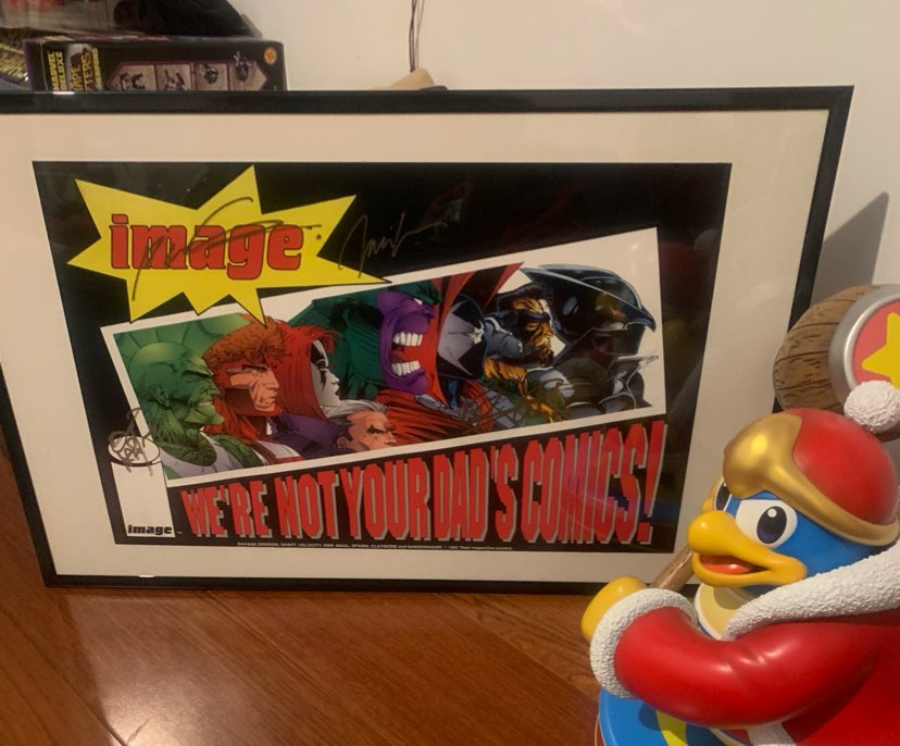 ban_dragon2012's tweet photo. @robertliefeld I really hope to see badrock and Shaft drawn by you again, I just got this image poster, a holy grail for me https://t.co/E467gjqi8m