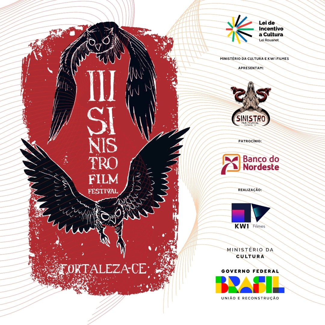Na categoria competitiva de longa-metragens nacionais, temos "Atmosfera", um suspense psicológico dirigido por Paulo Caldas. 

O III Sinistro Fest tem patrocínio do Banco do Nordeste do Brasil, através da Lei de Incentivo à Cultura.