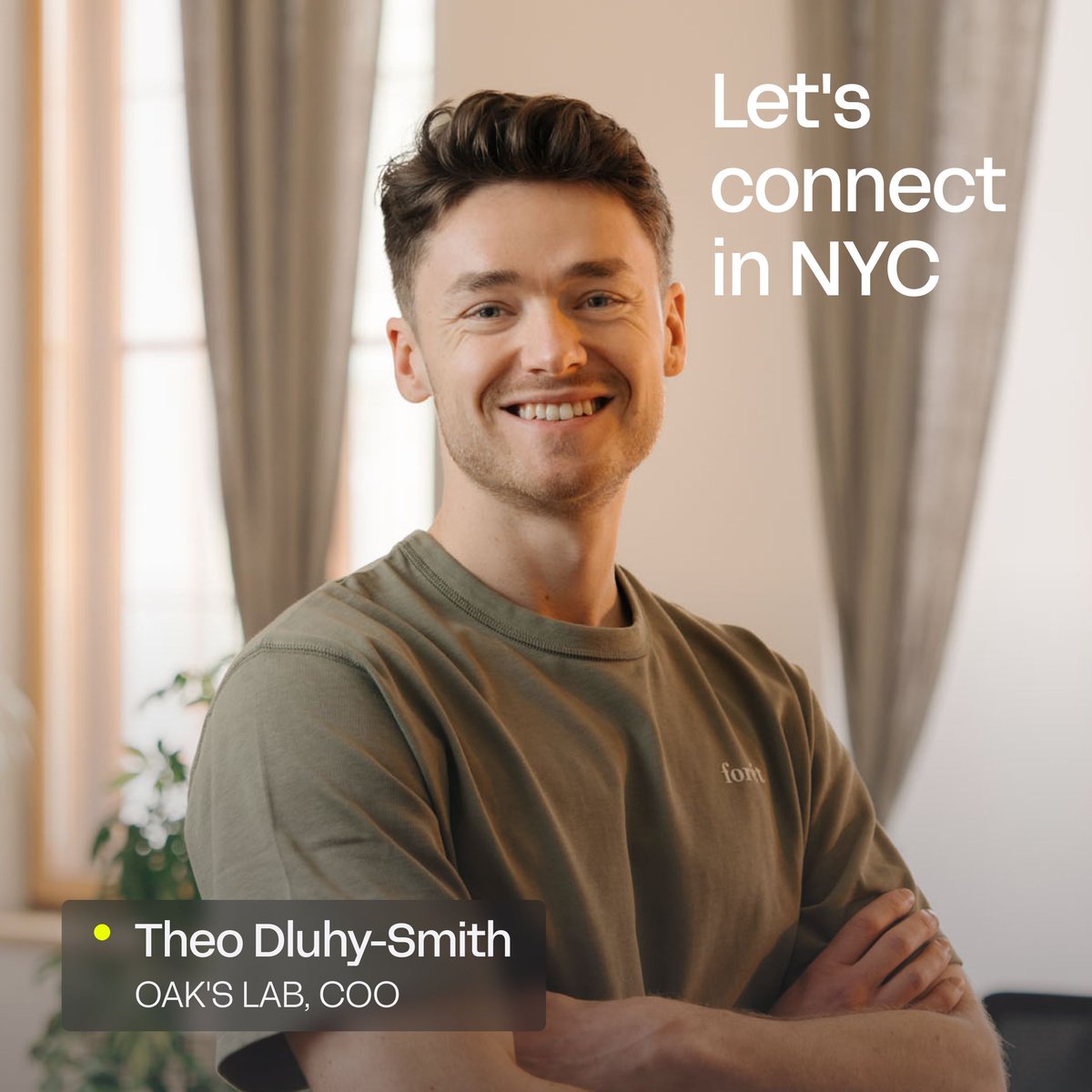 Our COO, <a href="/TheoDluhySmith/">Theo Dluhy-Smith</a>, is in NYC until early September, connecting with innovative companies. If you're building or refining a product, message him to discuss how we can bring your vision to life.