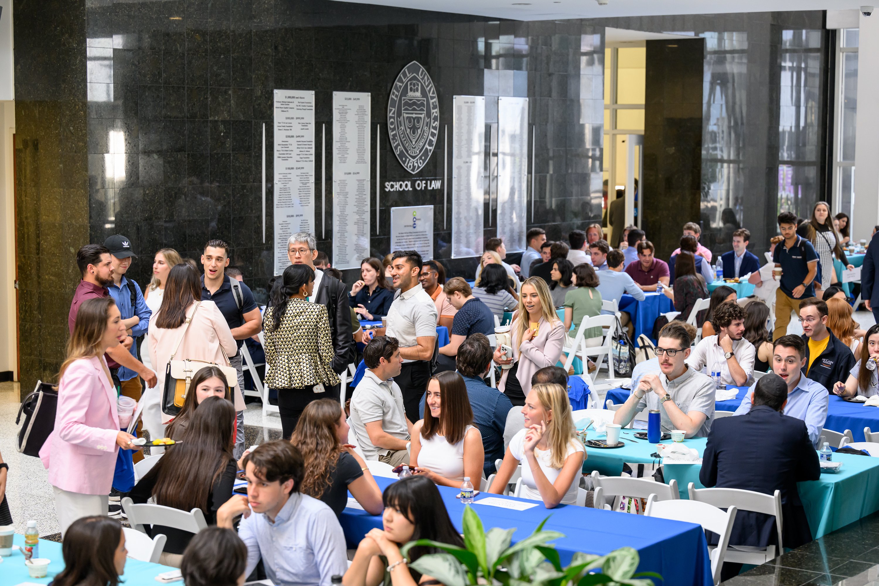 Seton Hall Law on X Seton Hall University School of Law welcomed the incoming class of 2027 and 2028 a diverse and talented group ready to embark on their legal journeys. We