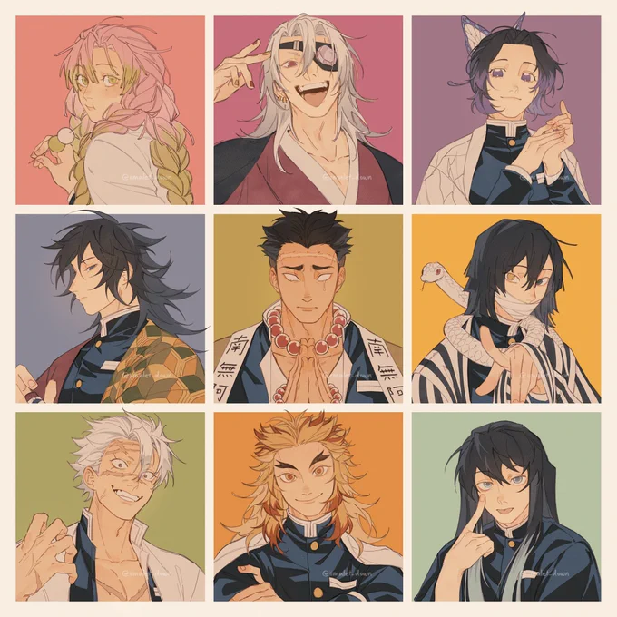 the hashiras 

#鬼滅の刃 #demonslayer #kimetsunoyaiba 