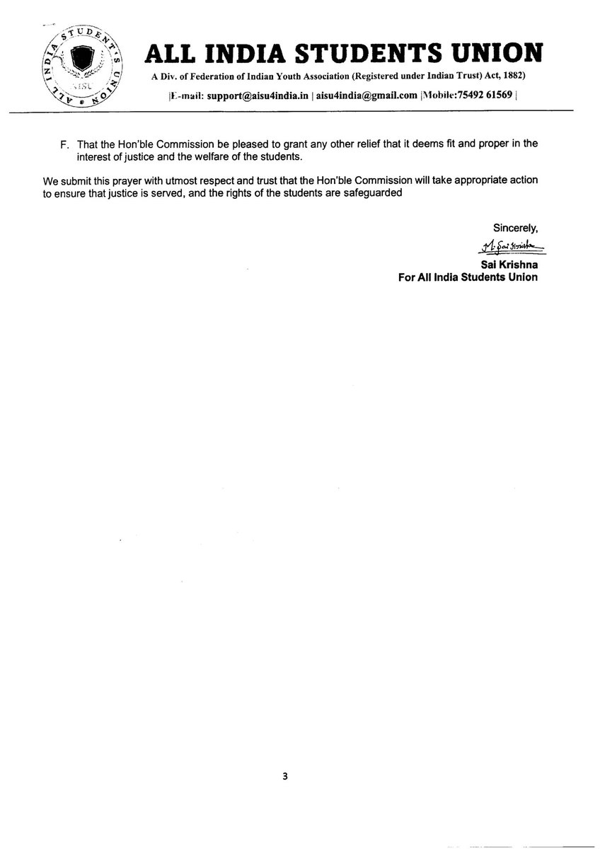 NCPCR has directed the DM of Guna, Madhya Pradesh, to conduct a fair re-investigation into the complaint, as the initial report submitted was found to be unsatisfactory. #NCPCR #MadhyaPradesh #Guna
