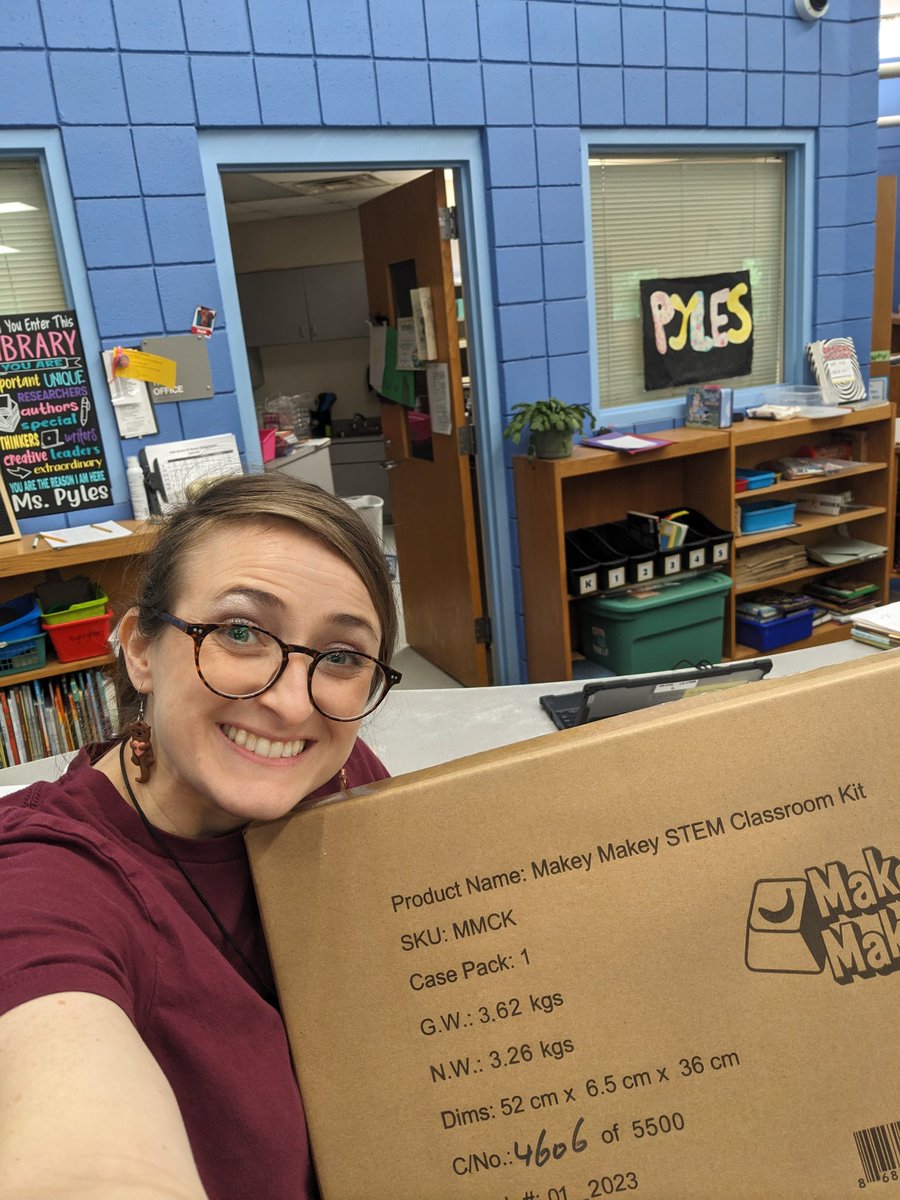 Mrs. Pyles (of books!๐๐) (@otterbereading) on Twitter photo HAPP-EEE DANCE. Thank you <a href="/DonorsChoose/">DonorsChoose</a> and <a href="/gatesfoundation/">Gates Foundation</a> for helping us fund this classroom pack of <a href="/makeymakey/">Makey Makey</a>. We have some exciting projects coming to <a href="/PTAOakGrove/">Oak Grove PTA</a> stem club. <a href="/kpewade/">Kristen Wade</a> and I will put these to good use. HAPP-EEE DANCE. Thank you <a href="/DonorsChoose/">DonorsChoose</a> and <a href="/gatesfoundation/">Gates Foundation</a> for helping us fund this classroom pack of <a href="/makeymakey/">Makey Makey</a>. We have some exciting projects coming to <a href="/PTAOakGrove/">Oak Grove PTA</a> stem club. <a href="/kpewade/">Kristen Wade</a> and I will put these to good use.