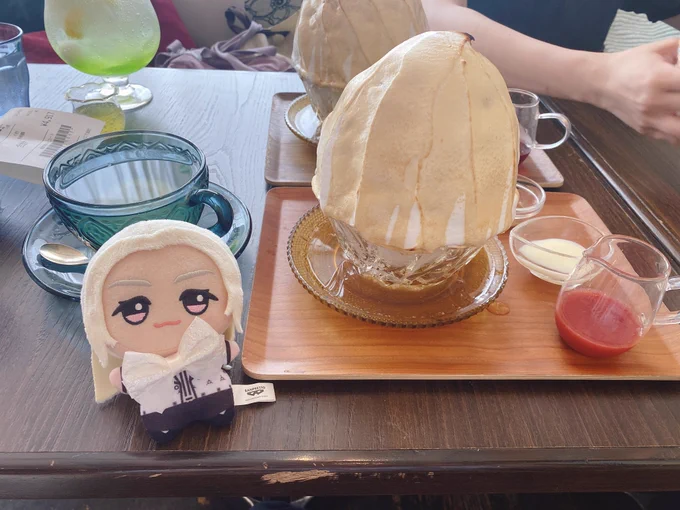 ふりるさんと焼き氷きめてきたプロの解説付きの原宿もめちゃおもろかったしめにマジカルさんのWS参加してきた〜!!たのしかったありがとうございました!! 