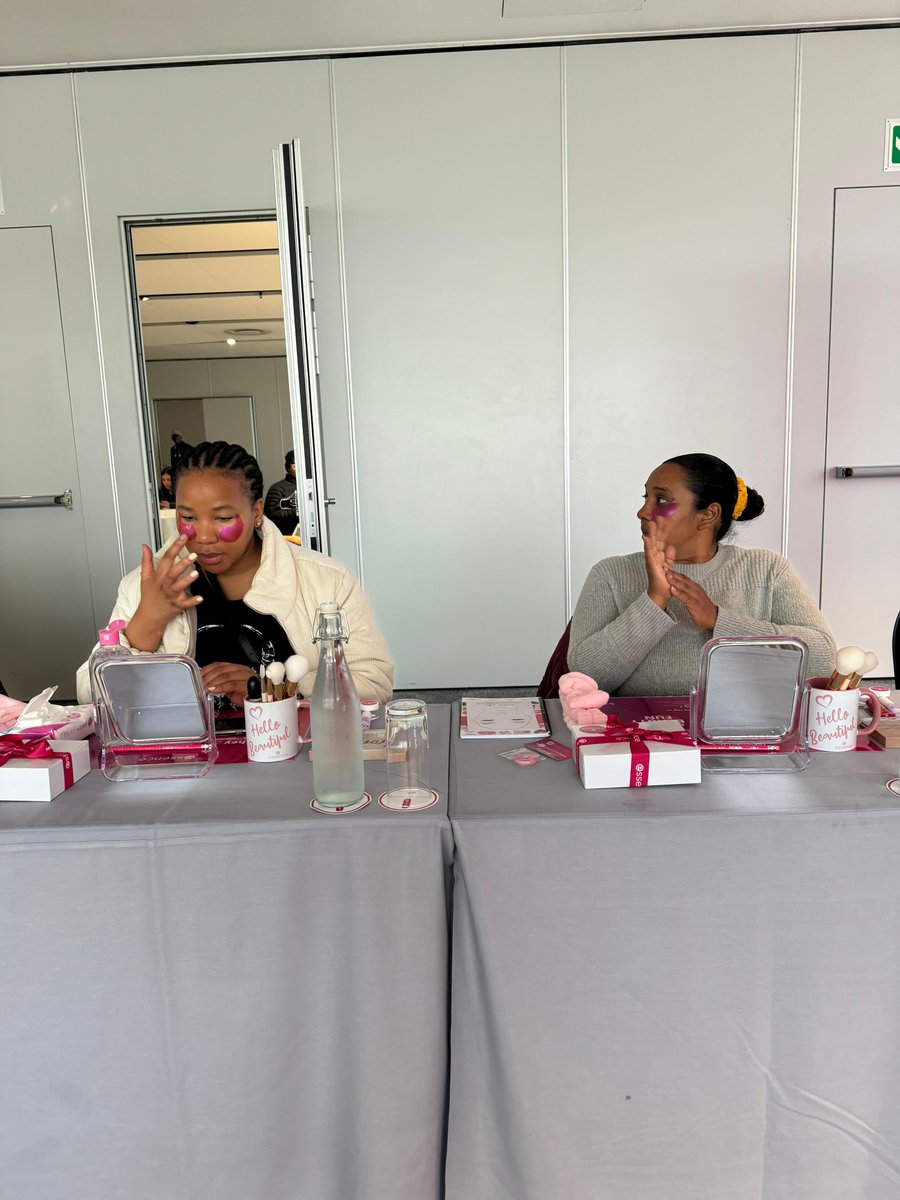 Table Mountain C/Way (@tablemountainca) on Twitter photo Some snapshots of our collaboration with <a href="/essencemakeup/">essence makeup</a> . This partnership is about empowerment and beauty, as our employees received makeup and skincare tips from essence expert @thetravellingartistsa Some snapshots of our collaboration with <a href="/essencemakeup/">essence makeup</a> . This partnership is about empowerment and beauty, as our employees received makeup and skincare tips from essence expert @thetravellingartistsa