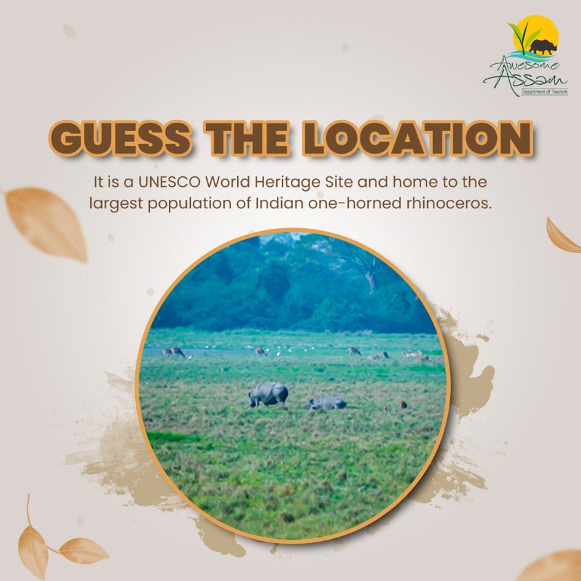 aweassam's tweet photo. Shower your answers in the comments below.
#AwesomeAssam
#AssamTourism
#Assam
#UNESCO
#WorldHeritageSite
#ExploreAssam
#TravelAssam
#WelcomeAssam
#ExperienceAssam https://t.co/8Sl6bjyQcG
