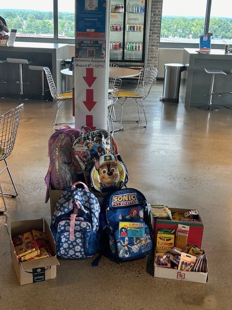 MarcumLLP's tweet photo. In support of #backtoschool efforts, we had a National #SchoolSupplyDrive in our @MarcumLLP offices. We partnered with amazing organizations like @BGCA_Clubs, @UnitedWay and ToysforTots_USA. Together, we are helping children succeed this school year! #MarcumGives https://t.co/jzbOuvAaGH