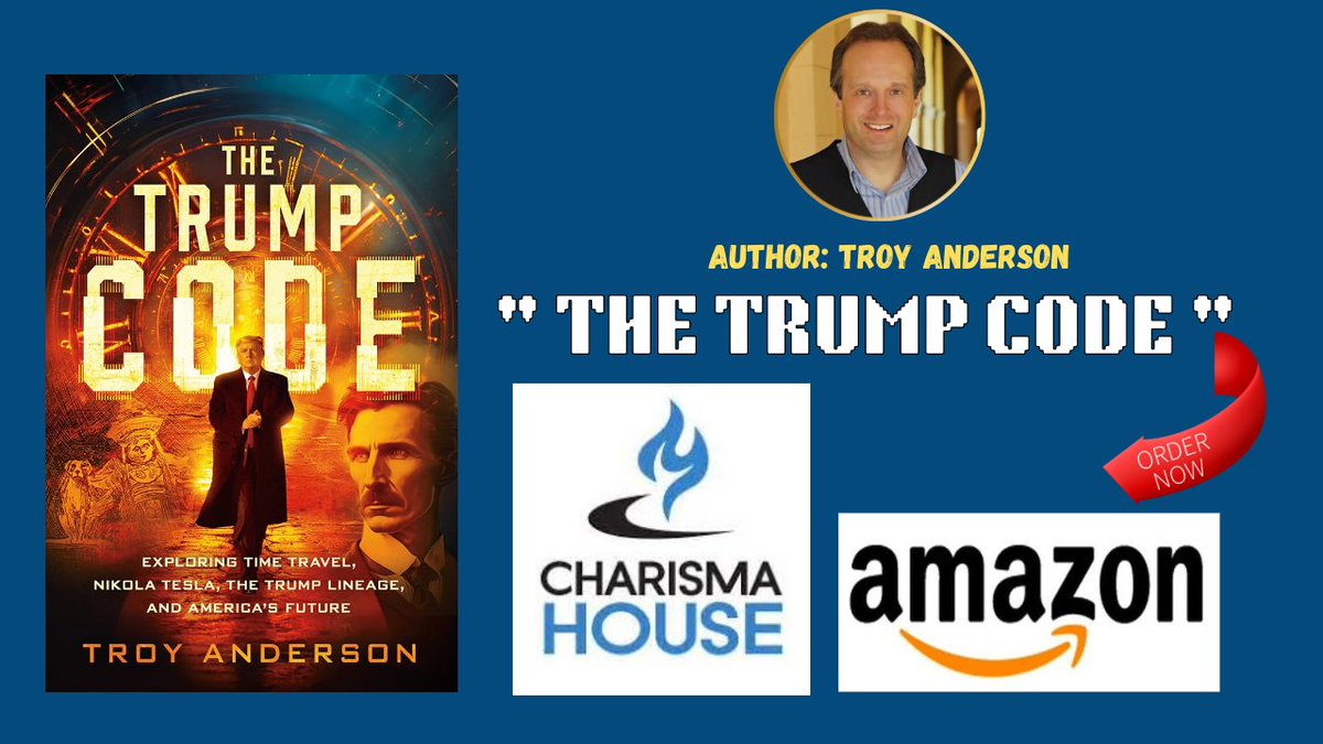 ProphecyInvest1's tweet image. Unlock the mysteries of America's destiny with The Trump Code by Troy Anderson. Dive into the prophetic and political insights shaping our nation's future. Order your copy now on Amazon: 
#TrumpCode #Prophecy #FaithPolitics #UnlockCode #TrumpLegacy #EndTimes #BibleProphecy