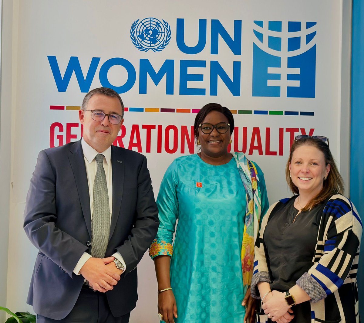 Fatou Aminata Lo (@fatoulo11) on Twitter photo As we celebrate a successful inaugural women leadership
Summit in Zimbabwe, I wish to personally thank <a href="/IrlEmbPretoria/">Irish Embassy Pretoria</a> <a href="/IrlAmbRSA/">Ambassador Austin Gormley</a> for supporting <a href="/unwomenzw/">UN Women Zimbabwe</a>. Together we are moving the needle for gender equality 500 women at a time! <a href="/UN_Women/">UN Women</a> <a href="/unwomenafrica/">UN Women Africa</a> <a href="/mwacsmed/">Ministry of Women Affairs_Zw</a> <a href="/WCOZIMBABWE/">Women's Coalition of Zimbabwe</a> As we celebrate a successful inaugural women leadership
Summit in Zimbabwe, I wish to personally thank <a href="/IrlEmbPretoria/">Irish Embassy Pretoria</a> <a href="/IrlAmbRSA/">Ambassador Austin Gormley</a> for supporting <a href="/unwomenzw/">UN Women Zimbabwe</a>. Together we are moving the needle for gender equality 500 women at a time! <a href="/UN_Women/">UN Women</a> <a href="/unwomenafrica/">UN Women Africa</a> <a href="/mwacsmed/">Ministry of Women Affairs_Zw</a> <a href="/WCOZIMBABWE/">Women's Coalition of Zimbabwe</a>