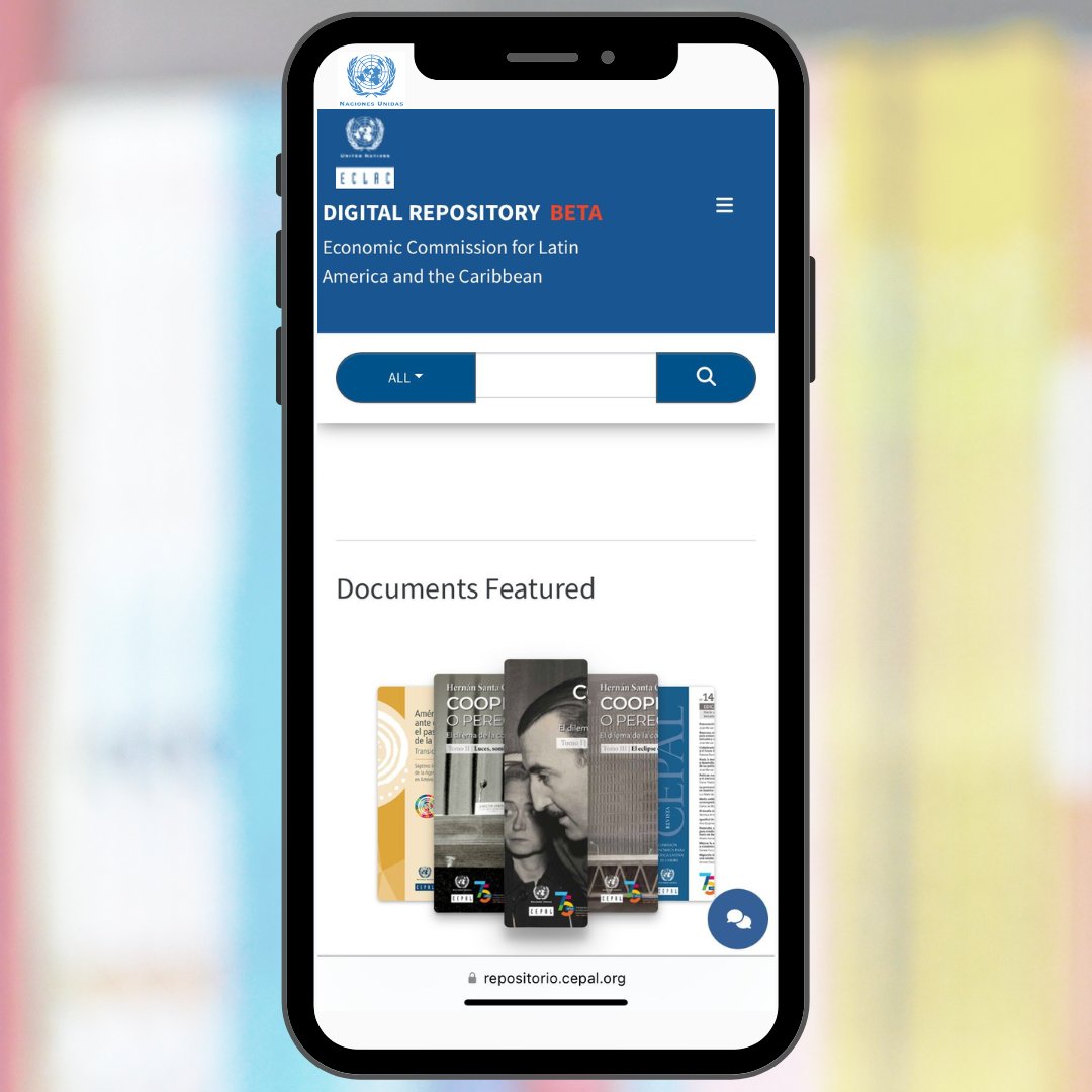 🌐 ¿Sabías que puedes acceder a las colecciones y recursos digitales de la CEPAL desde cualquier lugar? Explora nuestro #RepositorioDigital y encuentra recursos al alcance de un clic. 👉repositorio.cepal.org/home