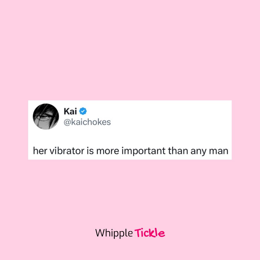 When you know what you want and won’t settle for less. ✨💁‍♀️  #SelfCare #Priorities #WhippleTickle