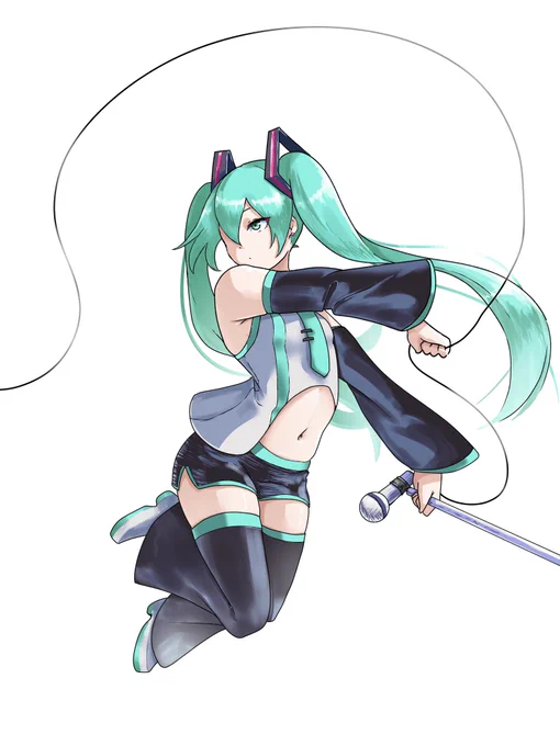 塗り練習 #初音ミク