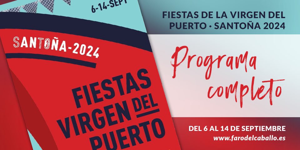 🎉 PROGRAMA completo de las Fiestas de #Santoña 2024 #VirgendelPuerto 🎊

📲 farodelcaballo.es/programa-fiest…

#fiestasdesantoña #fiestasSantoña2024 #virgendelpuerto2024 #Cantabria #Santoña #Santoña2024 #cantabriaturismo #cantabriainfinita #farodelcaballo #santoñateespera