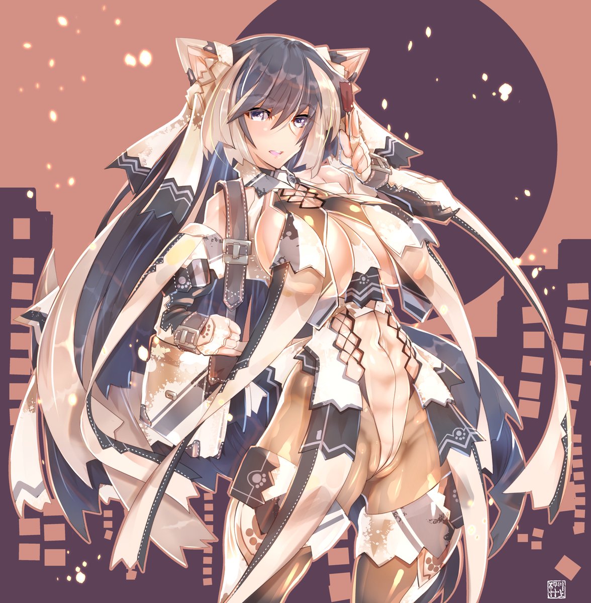 「#クリエイターさんの夜っぽい作品が見たい 」|川上稔のイラスト