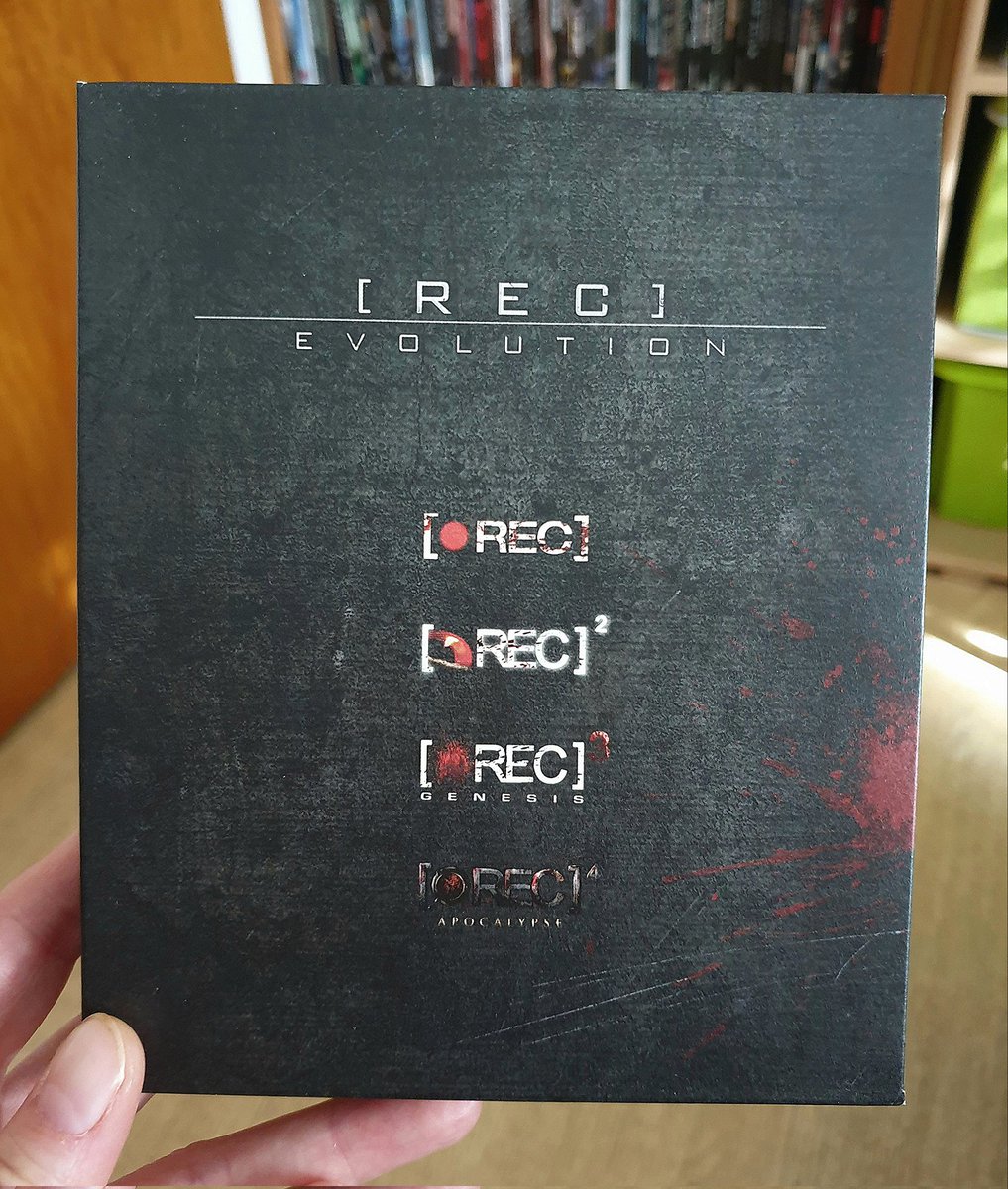 TanjaStrutzl's tweet photo. The four parts of #REC directed by #JaumeBalagueró & #PacoPlaza are really fantastic and it's one of the best movie series ever made. 🧟♂️👍👏
#REC2 #RECGenesis #RECApocalypse https://t.co/9GQ64AgULM