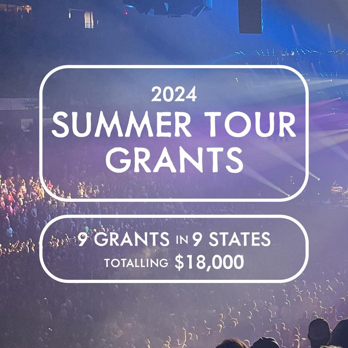 mbirdfoundation's tweet image. In celebration of Phish’s 2024 summer tour, the Mockingbird Foundation is proud to announce that we are sending an unsolicited $2,000 Tour Grant to nine different music education programs, one near each venue on the tour.