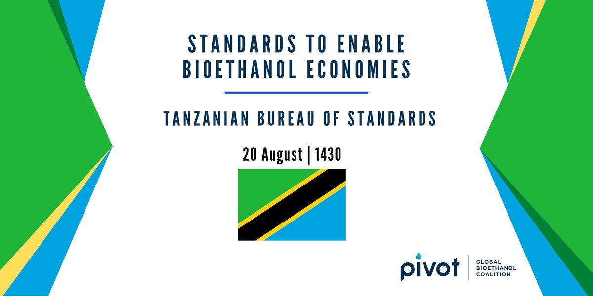 pivotcleannrg's tweet photo. Pushing forward w standards adoption in EAC to ensure #bioethanol for #cleancooking has a firm foundation to expand on. A great intro workshop w the Tanzanian Bureau of Standards this week! 🙏to our expert speakers @GerardOstheimer, Maria Jiverage, Betty Nkatha, Kristy Moore https://t.co/wzSEl26FBv
