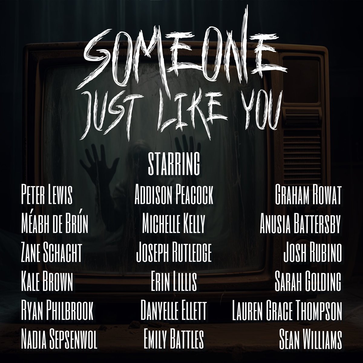The brilliant cast of voice actors who will bring the terror to life.