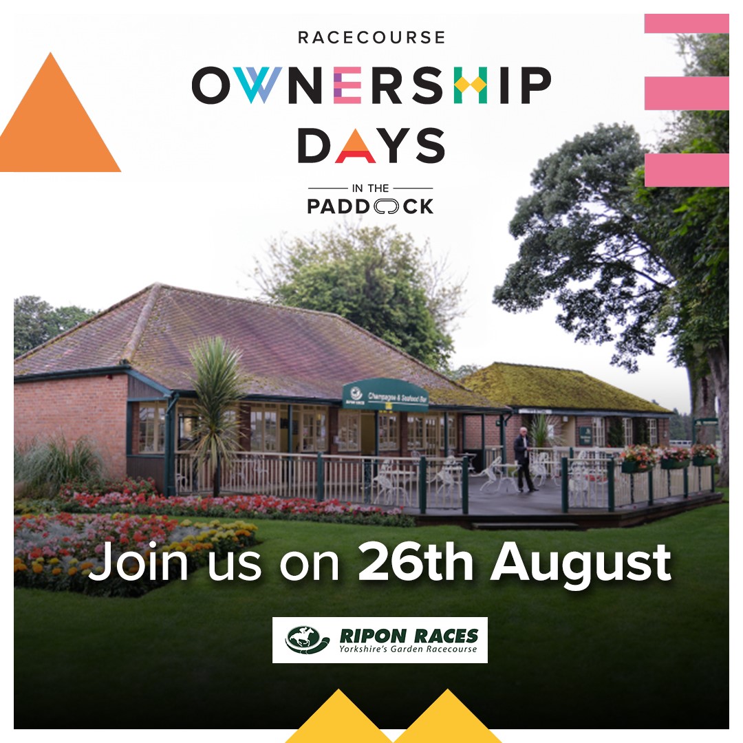 GBRacing's tweet photo. A brilliant initiative 🤝

The first shared ownership day of 2024 will be hosted at @RiponRaces on Bank Holiday Monday. 

A fantastic way for racegoers to learn more about Shared Ownership options near them. 

And a cracking card to enjoy too! https://t.co/XEUQWrNg0b