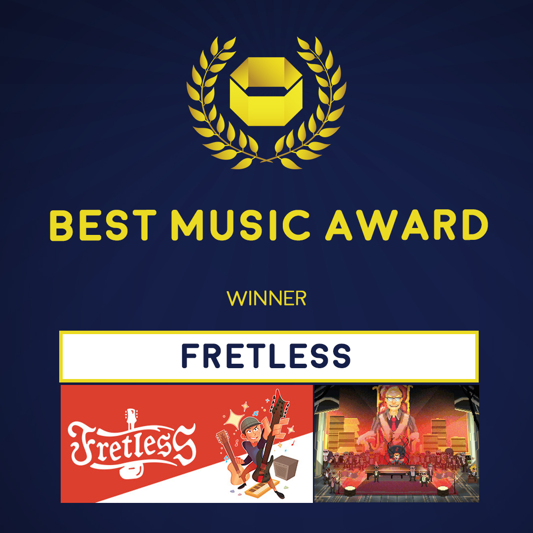 IndieArenaBooth's tweet photo. Indie Arena Booth Awards - Winner Announcements
🏆 Best Music Award
🥇 Winner is Fretless (@ritual_studios) https://t.co/9UPVYuv9b2