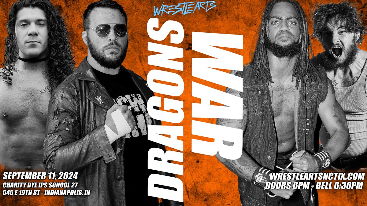 🚨SEPTEMBER 11, 2024!!🚨

SIX HUGE MATCHES

<a href="/JCrane317/">Josh Crane ジョシュ・クレイン</a> vs <a href="/ShawnKempYeahFr/">Shawn Kemp</a>

For the Global Women's Crown
@alicecrowley19 vs <a href="/LeelaFeist/">Leela Feist</a>

For the Global Tag Team Crown
<a href="/AcePerryIndy/">Ace Perry</a> / @dalepatricks vs <a href="/KAVRON_KANYON/">KAVRON KANYON</a> / @EdrysWolffAlpha

PLUS MORE!

To benefit Charity Dye IPS 27