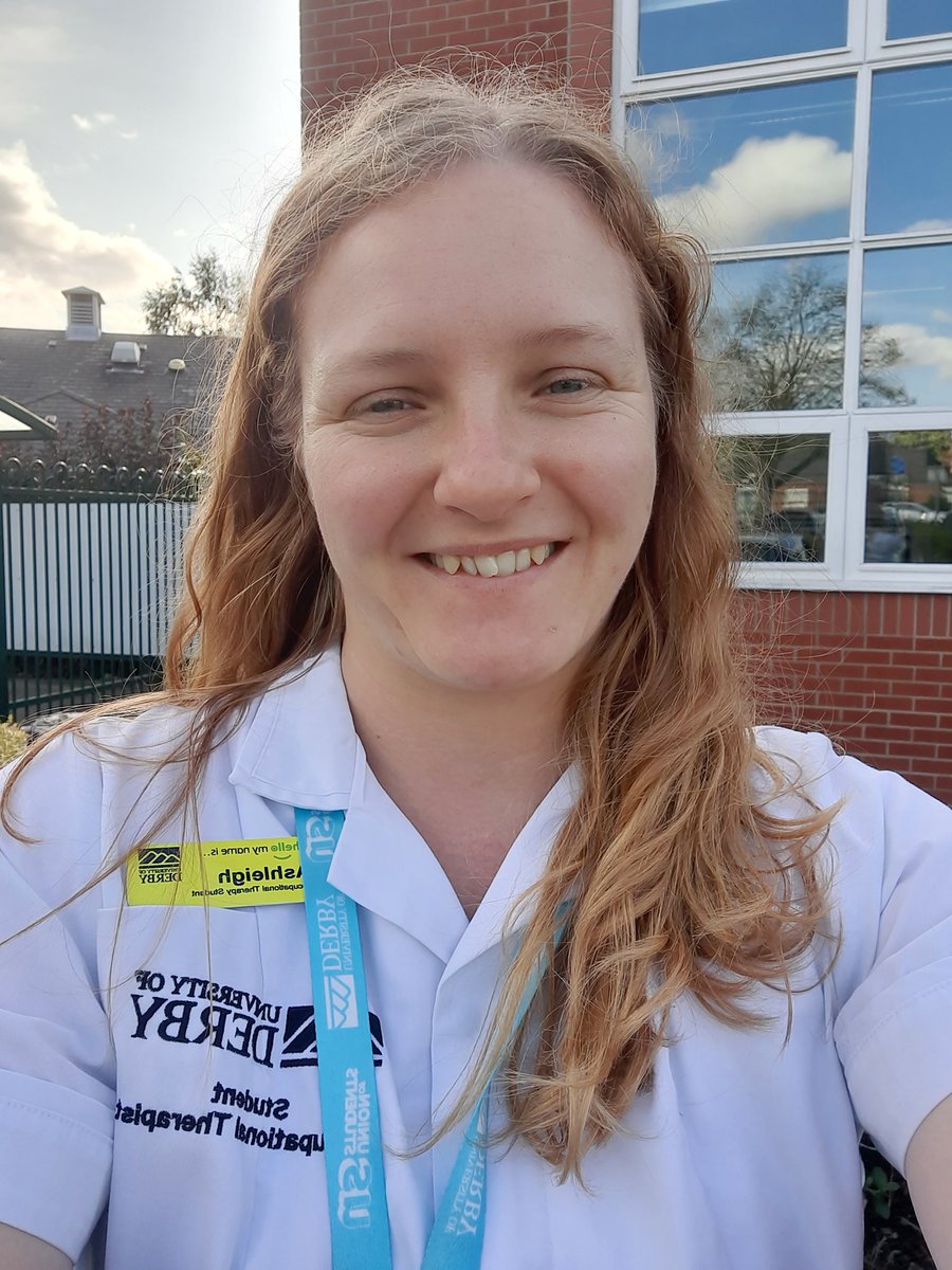 AHaynes_OT's tweet photo. 2 year Masters degree? Completed it!

It's been hard work, stressful, and tiring, but I did it!

Thank you to @DerbyOT, @AHPsNottsHC, @TheLiveTeam_ , @QI_NottsHC and @NeuroOTCRH for all your teaching and support 💕

#OTStudent https://t.co/4vLW4TiuL5