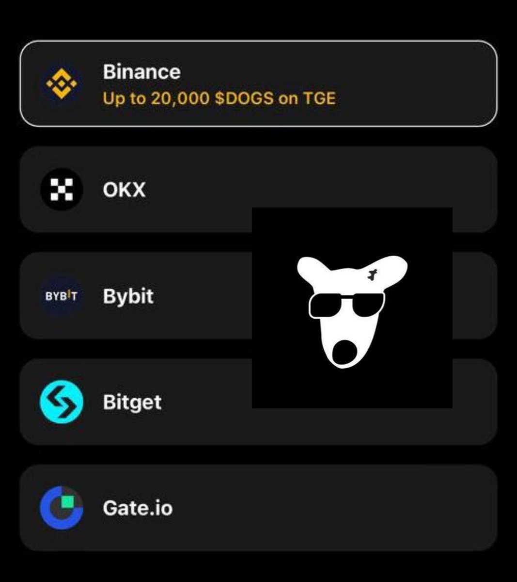 You’ll receive 20,000 $DOGS 🦴

20,000 $DOGS ($1500) each to the first 3000 lucky believers🔔

Drop your $DOGs wallet address. Be Swift 🔥

Like/Rt/Follow