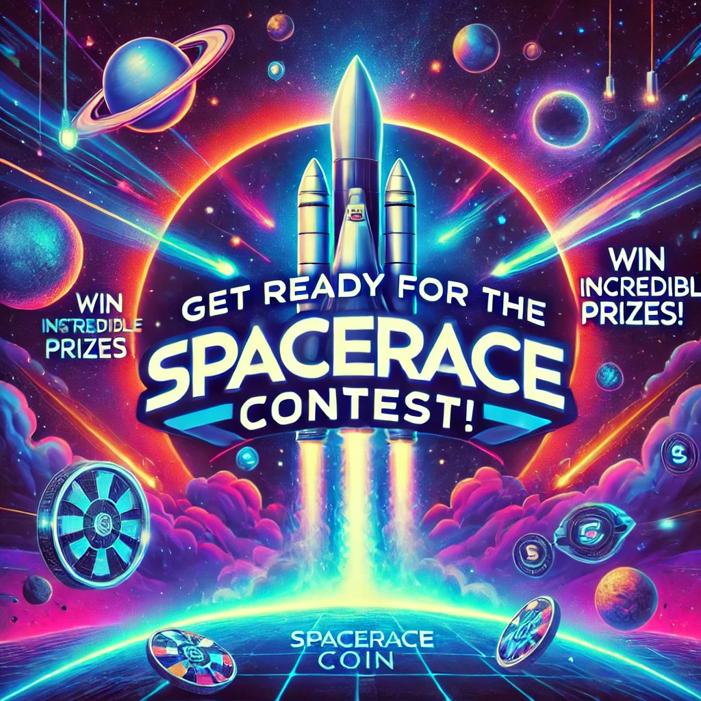 Andrihalldor001's tweet photo. Prepare to embark on an extraordinary journey with the #SpaceRaceCoin Contest, a thrilling opportunity to unleash your creativity, showcase your skills, and compete for exceptional prizes, with full details and launch timeline coming soon!
#cryptocontest #ToTheMoon #spaceracecoin https://t.co/4NysTZNpjl