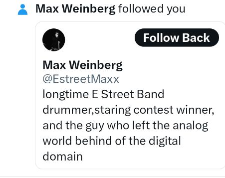 Is the Mighty Max really following me ,if so why 🙂