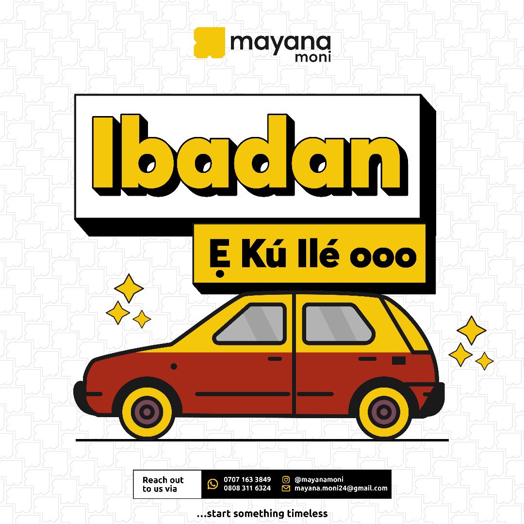 mayanahq's tweet photo. Ibadan residents, get the financial support you need. 

Apply for a credit or salary advance today! We’re one DM/Call away. https://t.co/zNLh66VuLm
