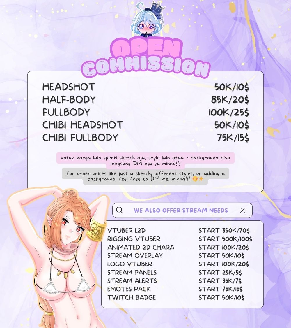 IZZUKI | Open Commission 🎇 tweet media