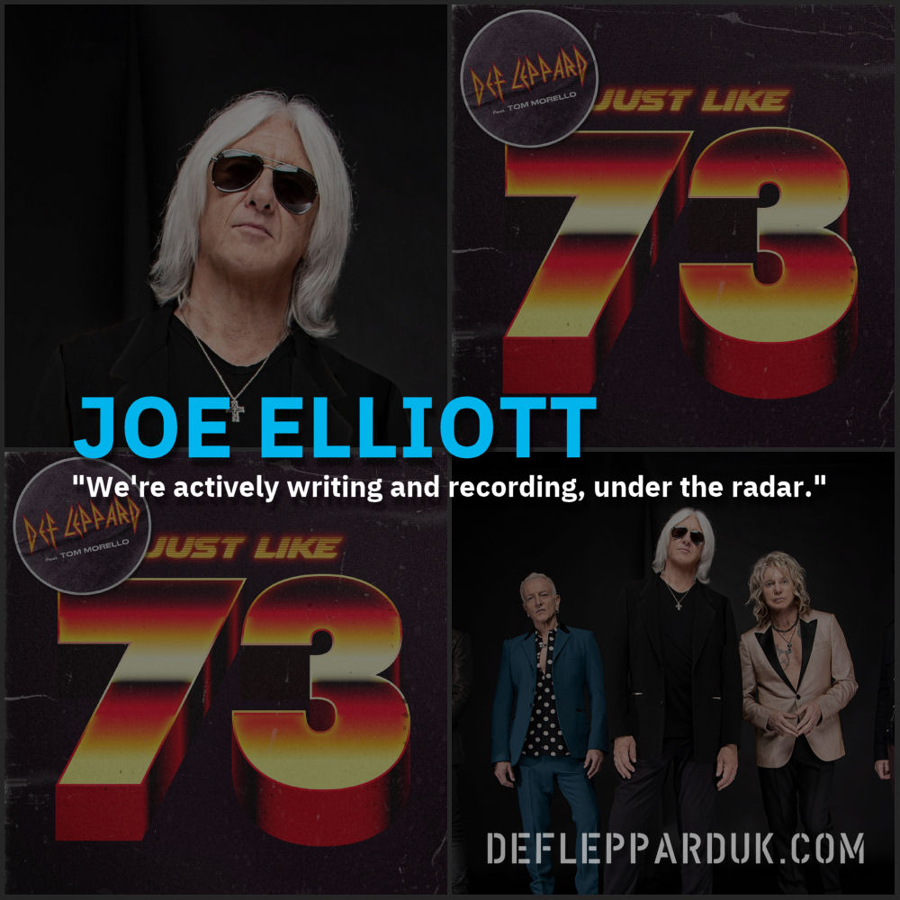 dltourhistory's tweet photo. Def Leppard News - JOE ELLIOTT Says DEF LEPPARD Already Actively Recording For Next Studio Album ๐ฌ๐ง
#JoeElliott - "We're actively writing and recording, under the radar."
#defleppard #justlike73 #philcollen
https://t.co/SJPfPYMBmZ https://t.co/VgvVoRScaI