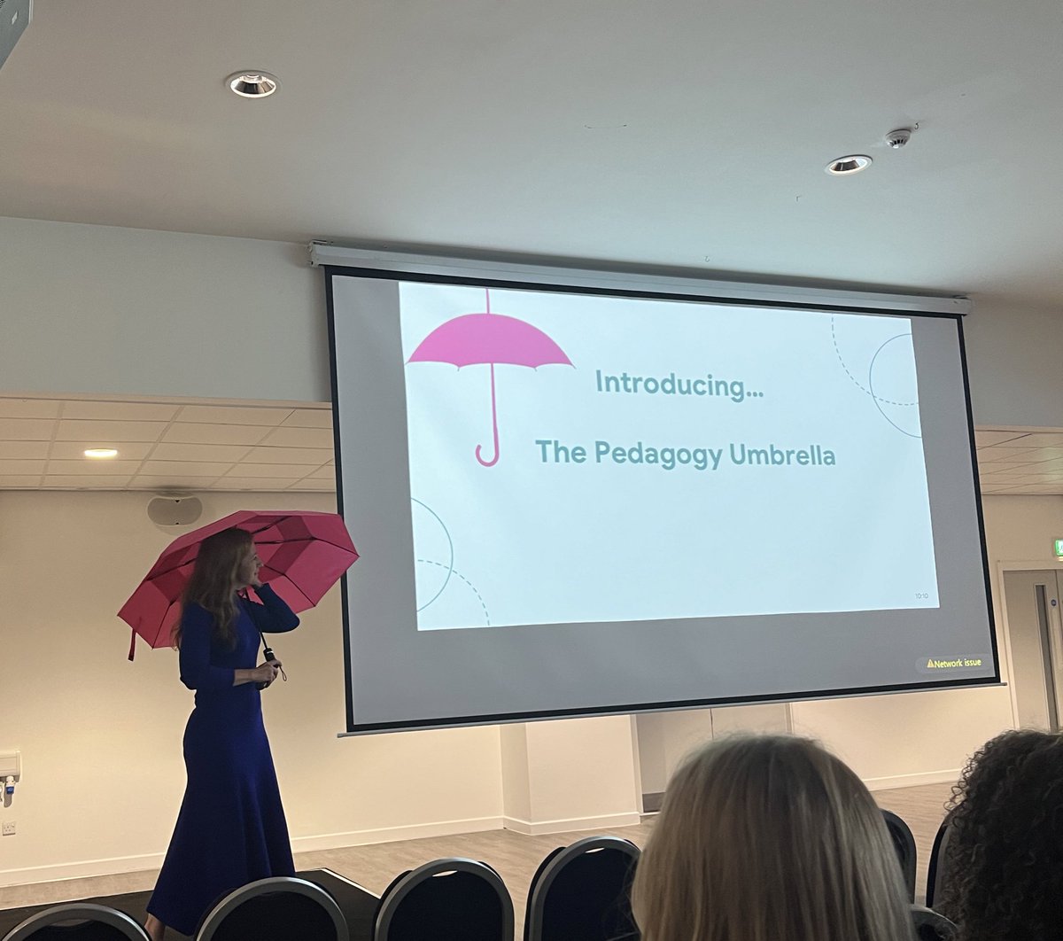 missctobeOU's tweet photo. Excellent day at my first @Discoverytrust conference. Met so many wonderful colleagues and attended some fantastic workshops. 
Thoroughly enjoyed the seminar from @FionaAS , really looking forward to taking points from your book on using technology to support learning in class https://t.co/ifFocmPgH1
