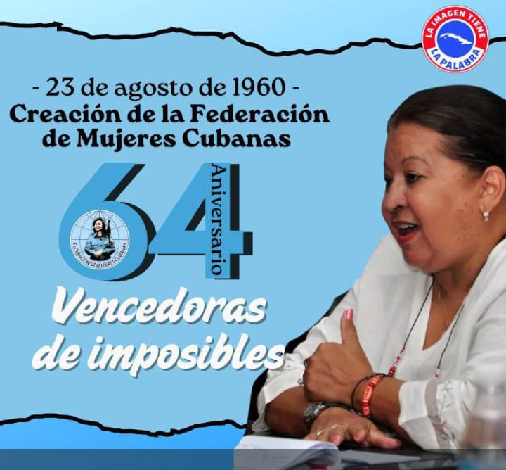 Felicidades a todas las mujeres federadas q sostienen la Infraestructura Nacional de Calidad en Cuba. Somos vencedoras de imposibles, y a veces, hasta hacemos milagros.
<a href="/InimetCuba/">Inimet</a> 
<a href="/EdMartDiaz/">Eduardo Martínez Díaz</a> 
<a href="/InesMChapman/">Inés María Chapman Waugh</a> 
<a href="/NancyFe76612766/">Nancy Fernández</a>