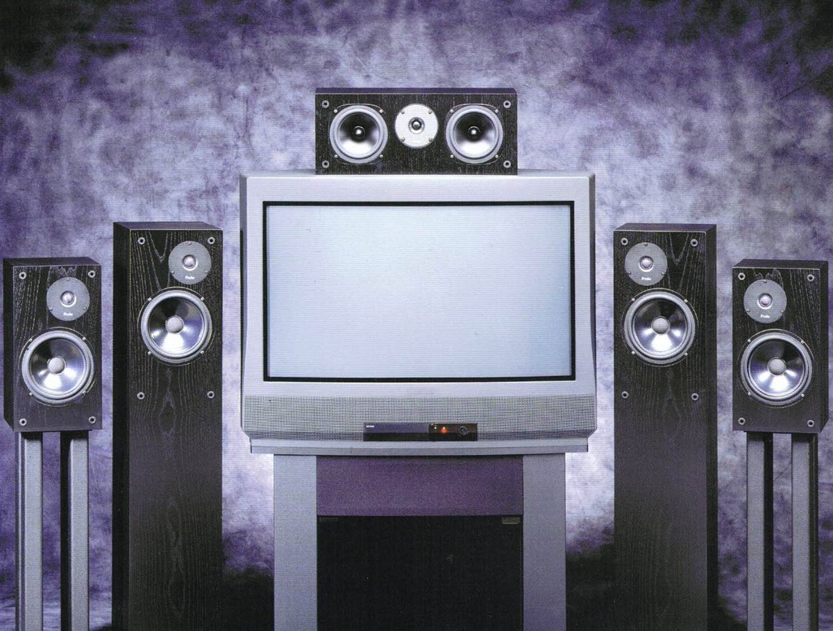 Our #fridayfeature...
In the 1990's this is what a home cinema looked like with ProAc speakers.
Crystal clear on voice as well as detailed on music, the Centre Voice delivers dynamic range &amp; is still the perfect addition to any home cinema.
#throwback #homecinema #proacspeakers