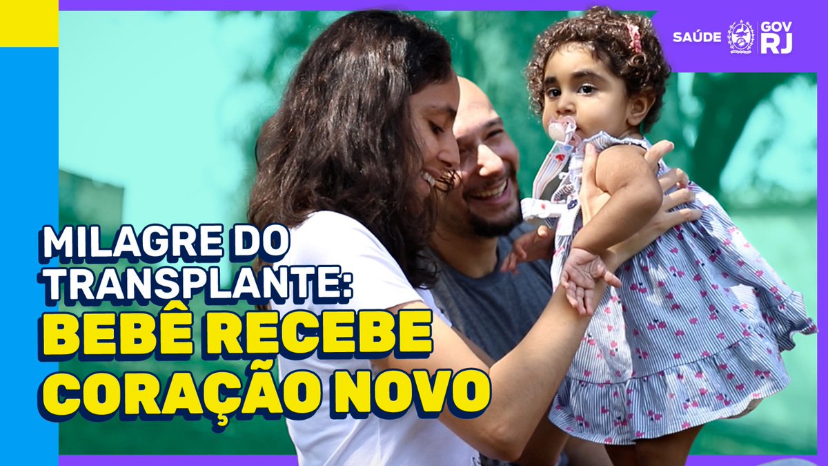 tortoriello's tweet photo. Umas das coisas mais gratificantes no meu trabalho é poder contar histórias assim. A pequena Calíope recebeu uma nova chance de vida aos dez meses de idade. @saudegovrj
https://t.co/p5uXkxvRfo
#Transplante #RJTansplantes #Coração #Saúde #SaúdeGovRJ #Medicina https://t.co/3fq5ojWFqs