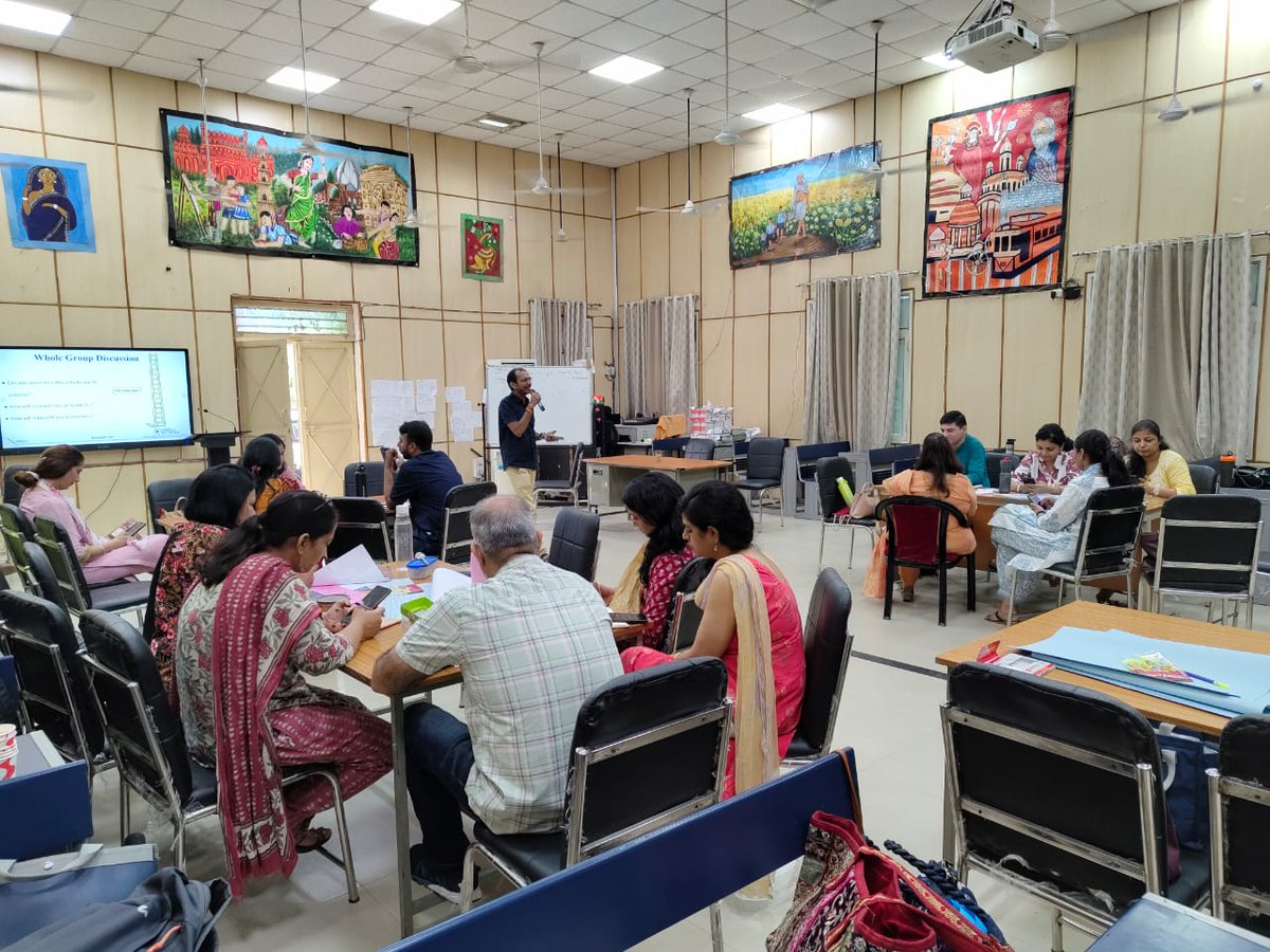 mtdeepakmittal's tweet image. #LearningImprovementCycle
#ProfessionalGrowth 
Today, I got a chance to facilitate #MentorTeachers at @DIETRKPofficial in @TDCProgram  on #TechIntigrationInEducation under the guidance of @SCERT2021 &amp;amp; @CentreforIM with support of @dietmotibagh 
@Dir_Education 
@PbpandeyB