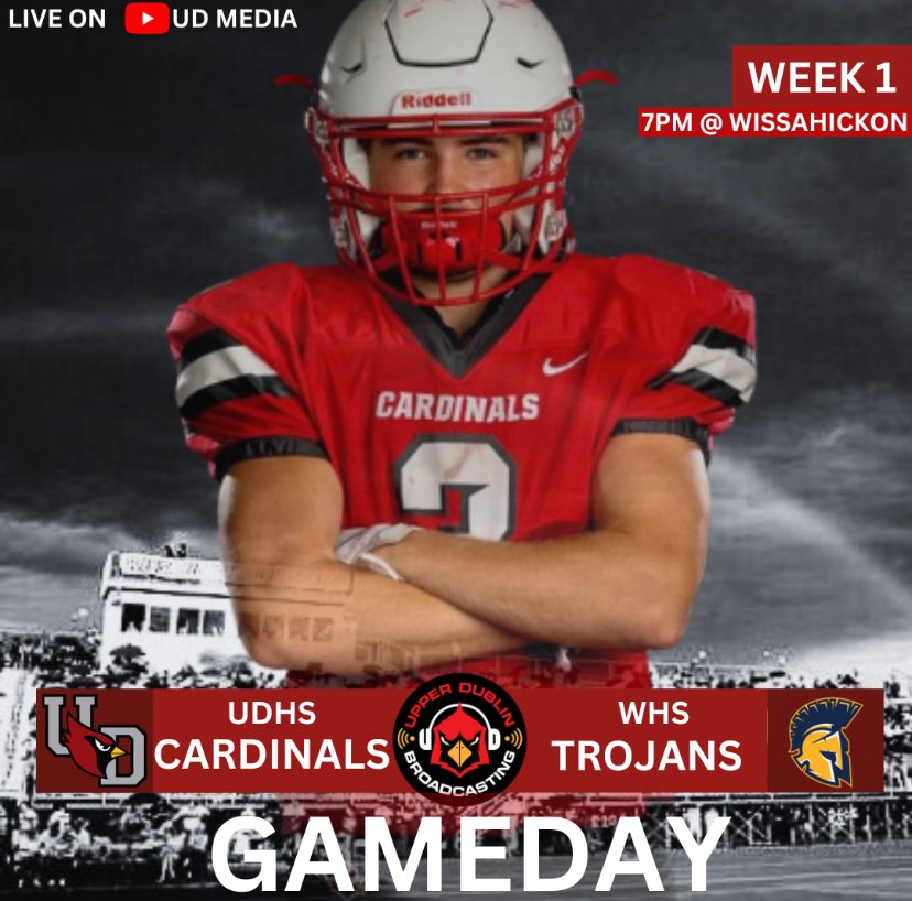 Upper Dublin takes on Wissahickon in a week one matchup. Watch the game exclusively at UD Media on YouTube.

youtube.com/@udmediamedia8…
