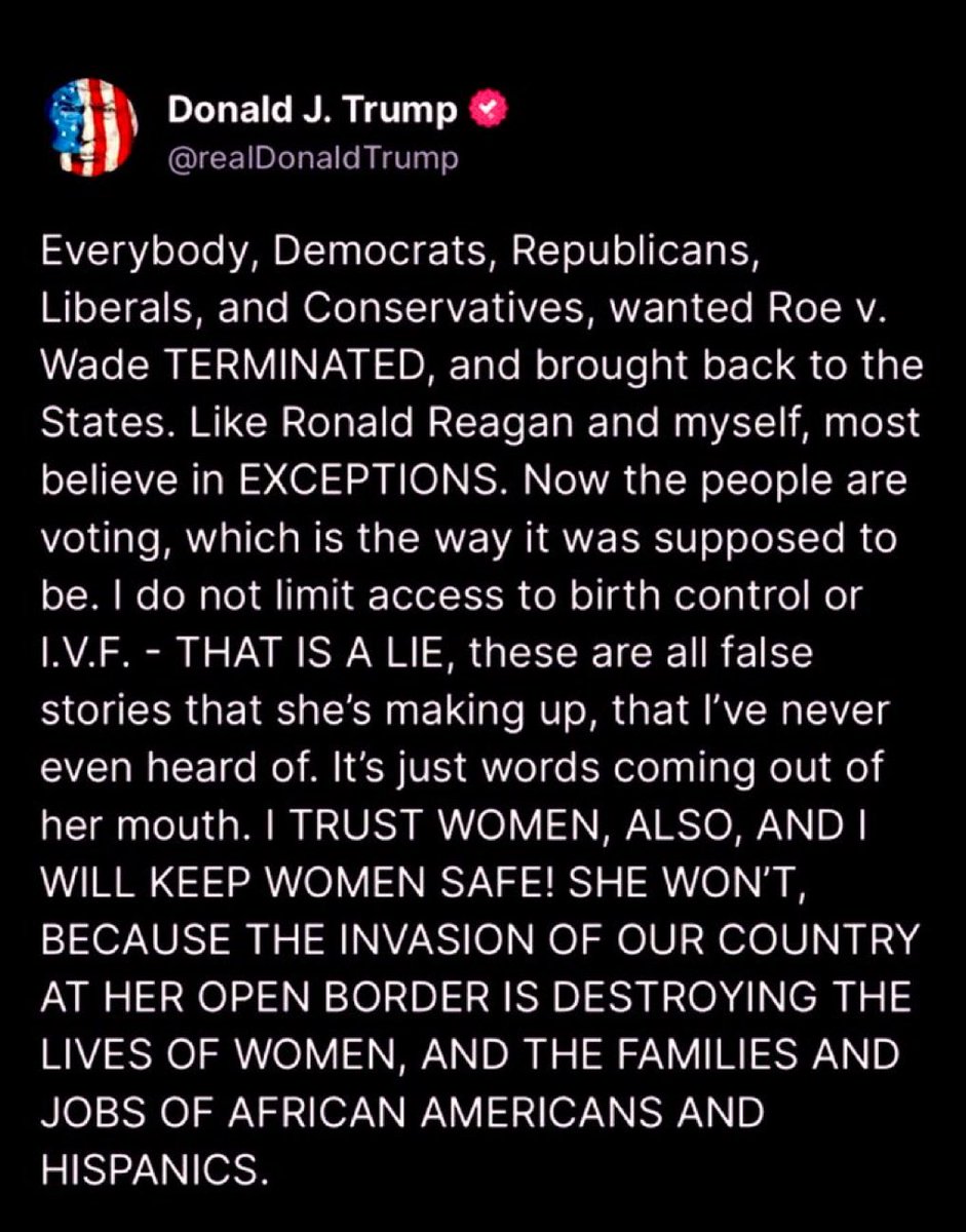 TheRyanHamilton's tweet image. Yeah, you terminated Roe v. Wade, sent it back to the states, &amp;amp; TEXAS ALMOST KILLED MY WIFE!🤬
As far as I&apos;m concerned, you have blood on your hands, @realDonaldTrump! 
I will continue to do everything I can to keep you out of the White House. #AbortionIsHealthcare #ReproRights