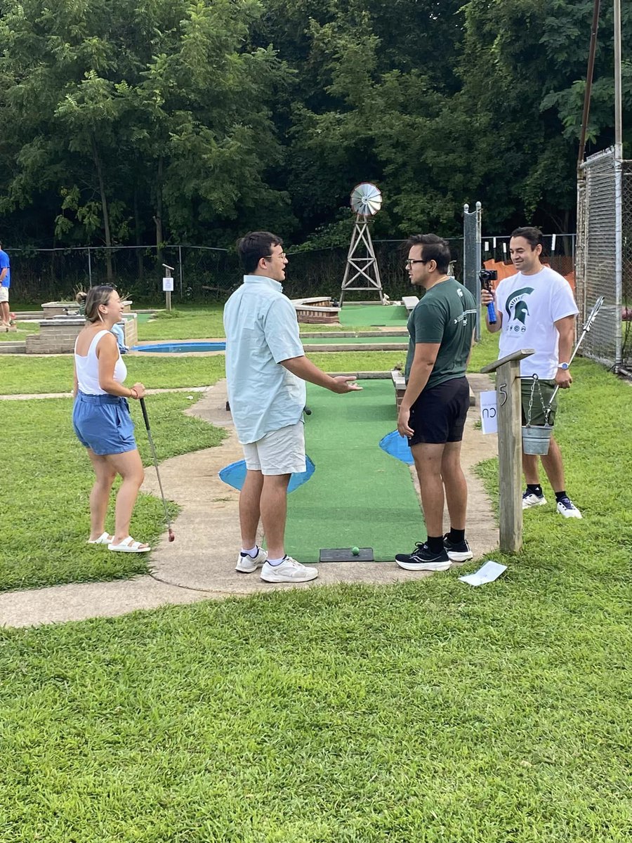 salmich's tweet photo. There's nothing better than a putt putt fundraiser on a beautiful summer day! ⛳

📸: The Salvation Army of #BattleCreek https://t.co/Xt95ZbWw95