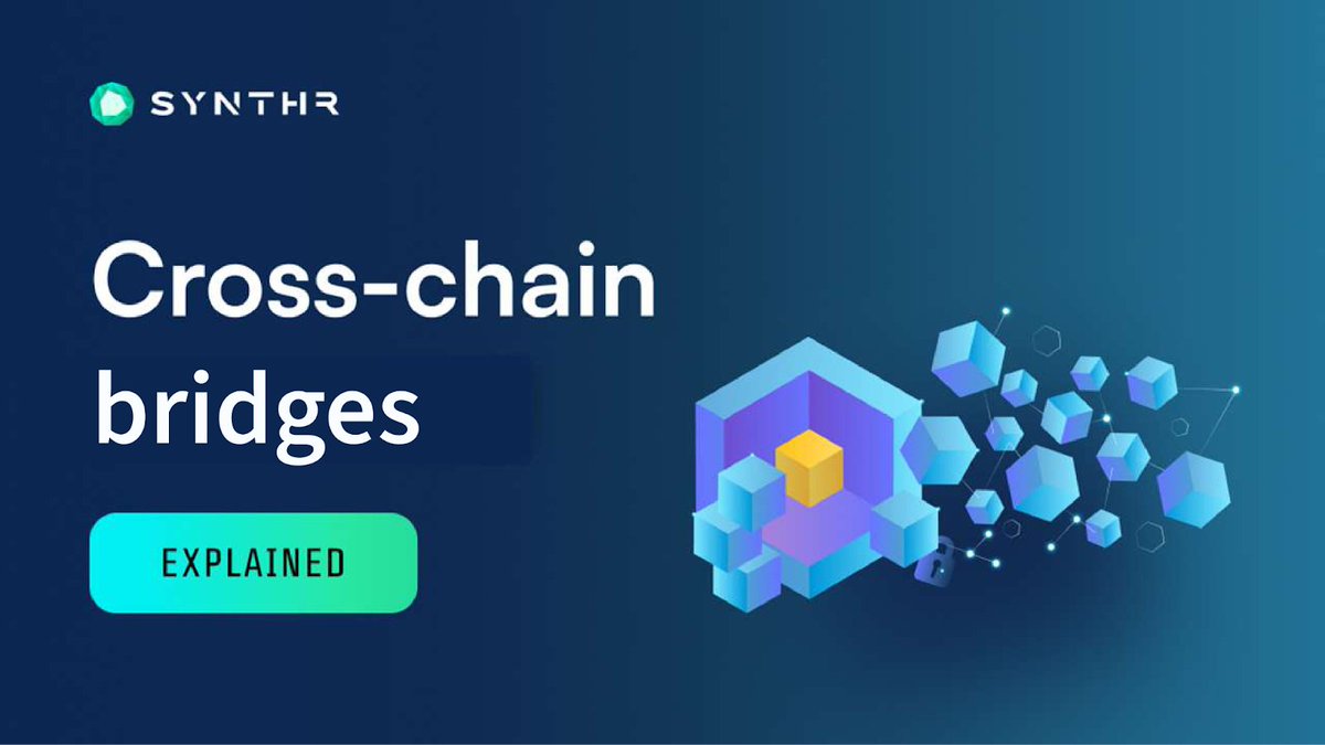 synthr_io's tweet image. Welcome to the 6th edition of syUNIVERSITY!

Today, we’re diving into cross-chain bridges, crucial for linking blockchains. 

🧵